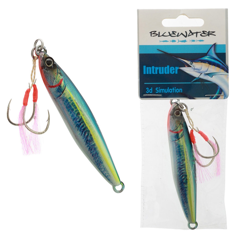Gillies Bluewater Intruder Metal Jig Lure 60g Mullet