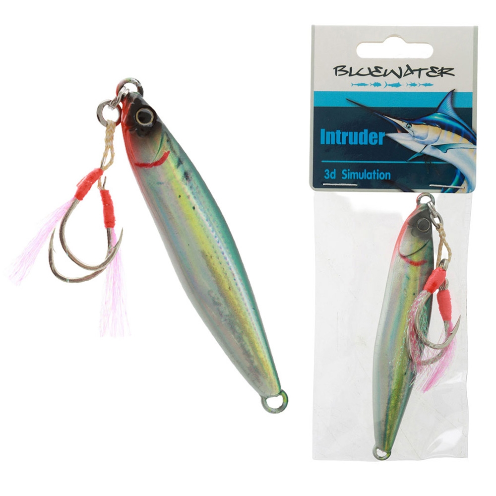 Gillies Bluewater Intruder Metal Jig Lure 80g Sardine