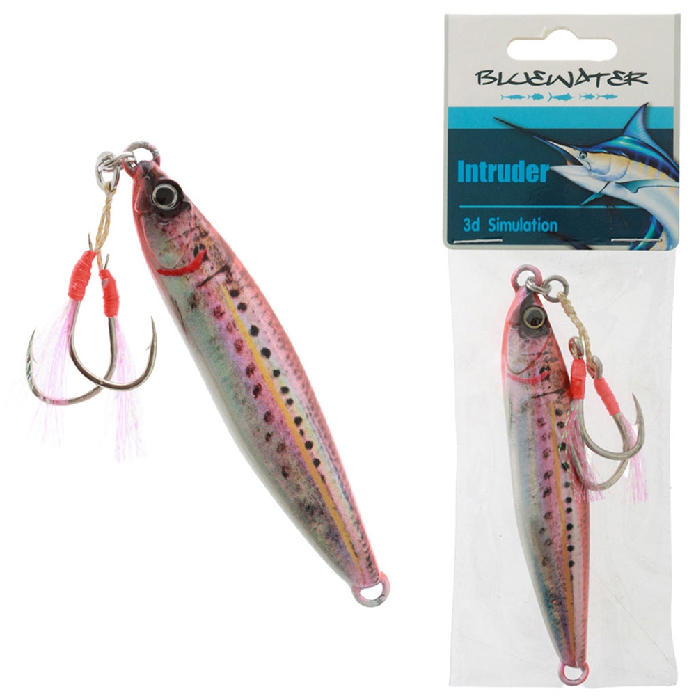 Gillies Bluewater Intruder Metal Jig Lure 100g Pilchard Red