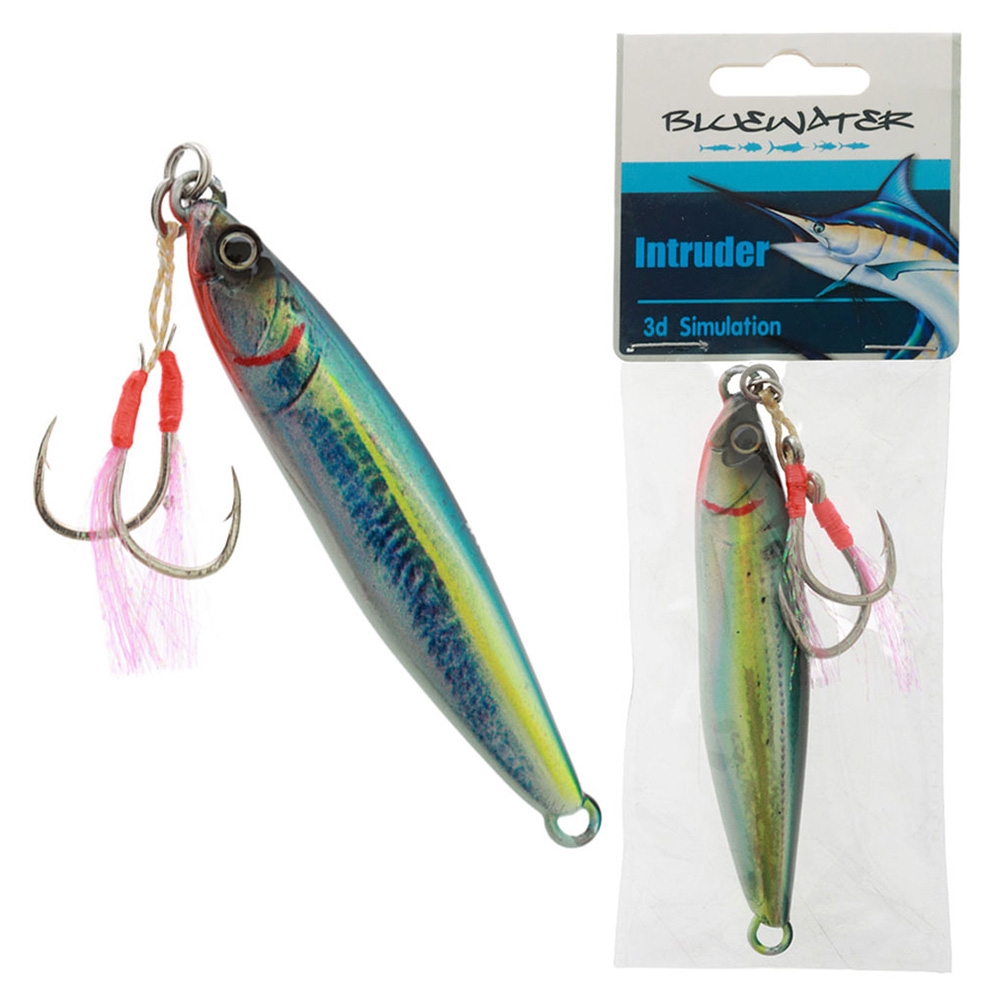 Gillies Bluewater Intruder Metal Jig Lure 100g Sardine