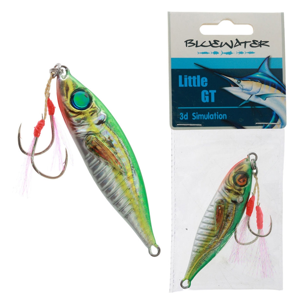 Gillies Bluewater Little GT Slow Pitch Jig 40g Neon Green