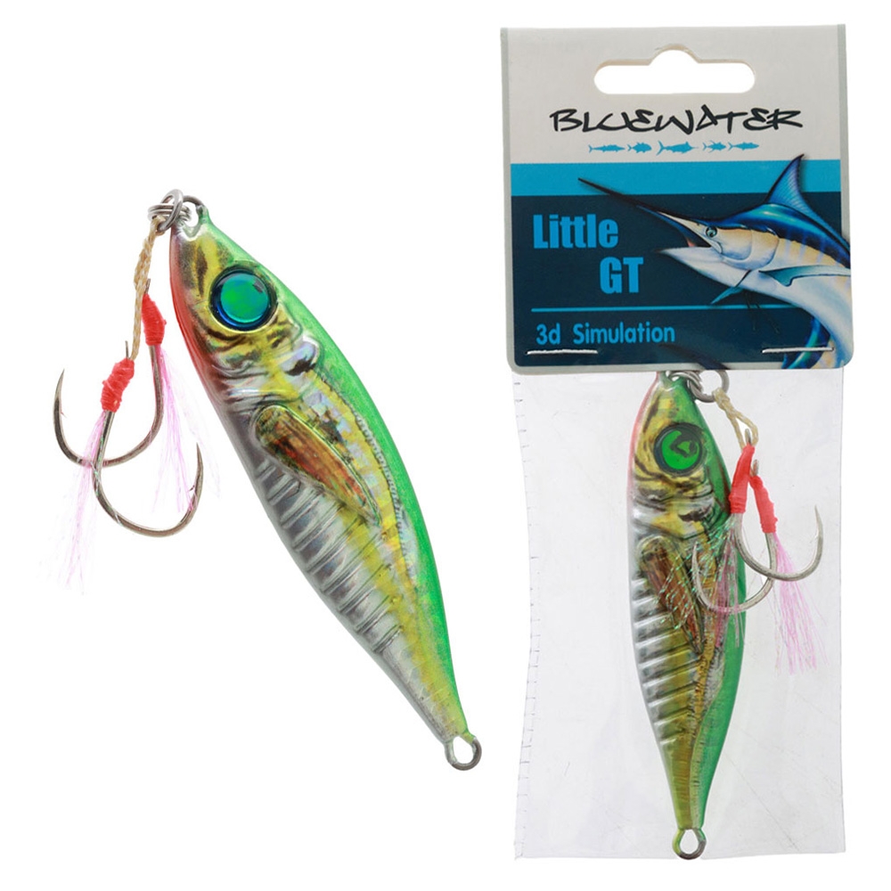 Gillies Bluewater Little GT Slow Pitch Jig 60g Neon Green