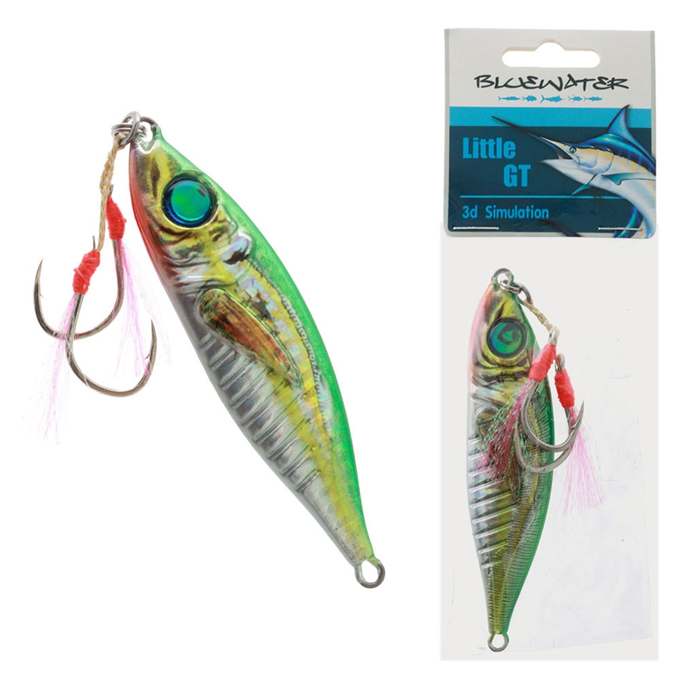 Gillies Bluewater Little GT Slow Pitch Jig 100g Neon Green