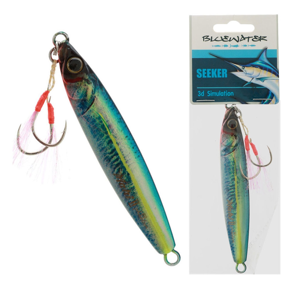 Gillies Bluewater Seeker Slow Pitch Jig 60g Mullet
