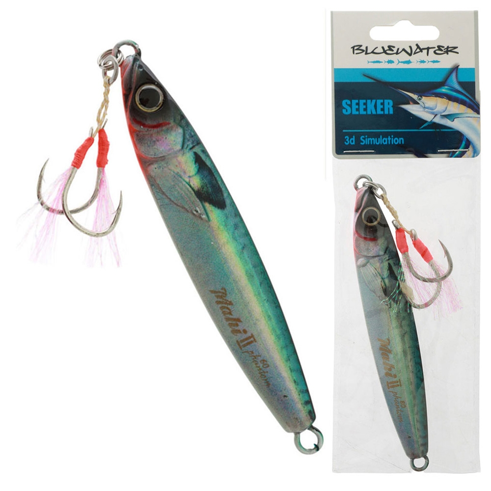 Gillies Bluewater Seeker Slow Pitch Jig 80g Mackerel