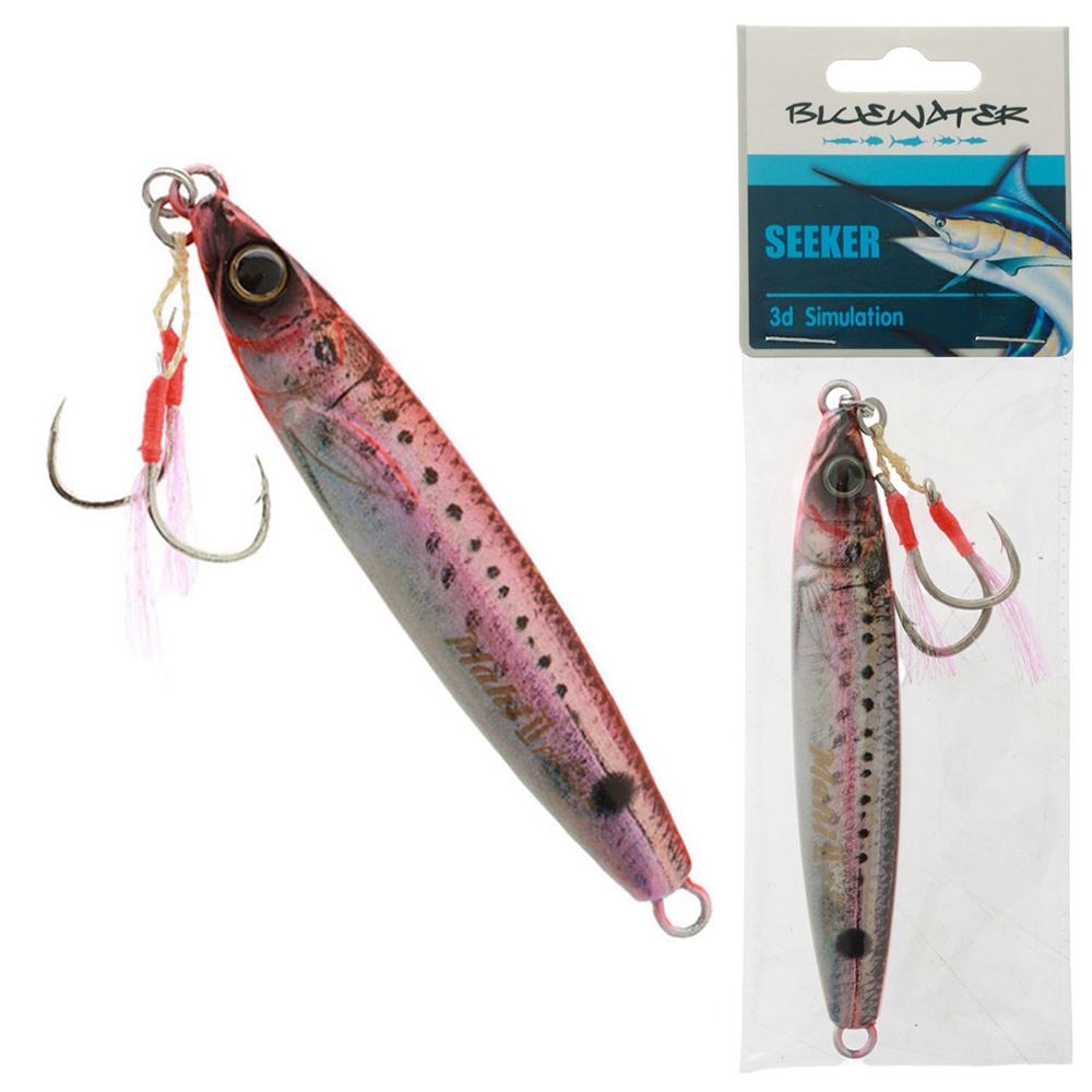 Gillies Bluewater Seeker Slow Pitch Jig 80g Pilchard Red