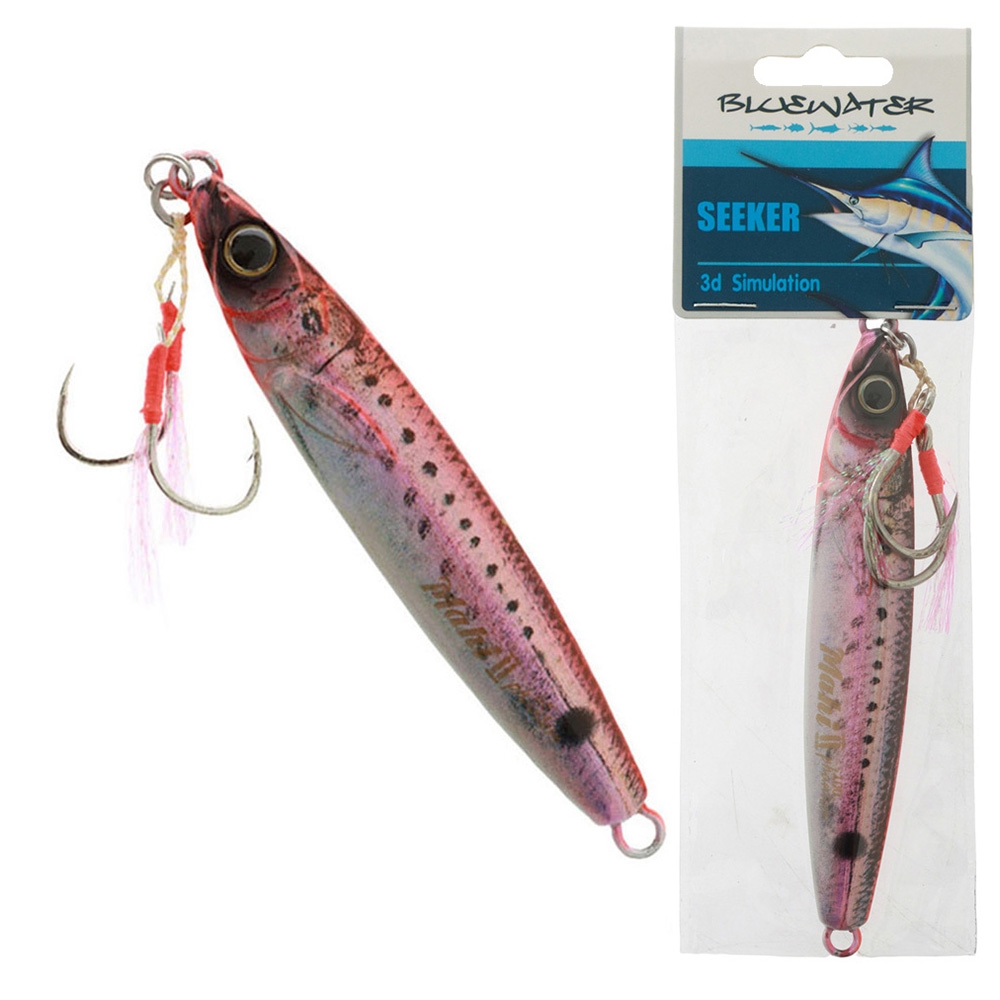Gillies Bluewater Seeker Slow Pitch Jig 100g Pilchard Red