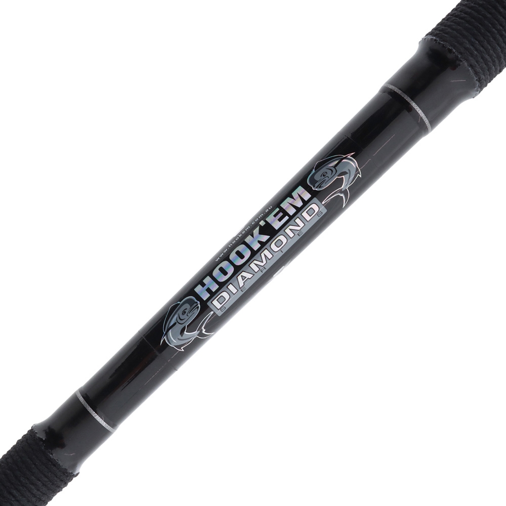 Hook'em Cast 100mm Diamond Head Fixed Gaff 1200mm