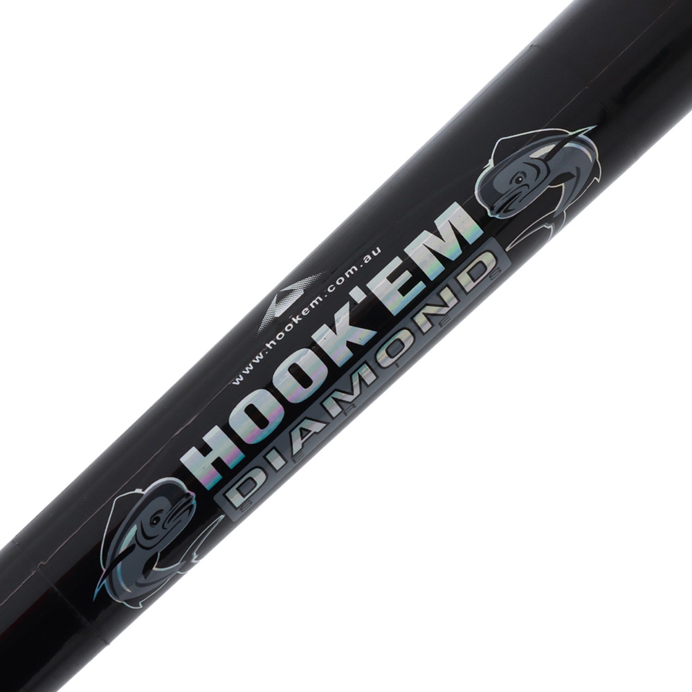 Hook'em Cast 100mm Diamond Head Fixed Gaff 1200mm