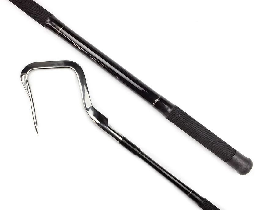 Hook'em Cast 100mm Diamond Head Fixed Gaff 1200mm