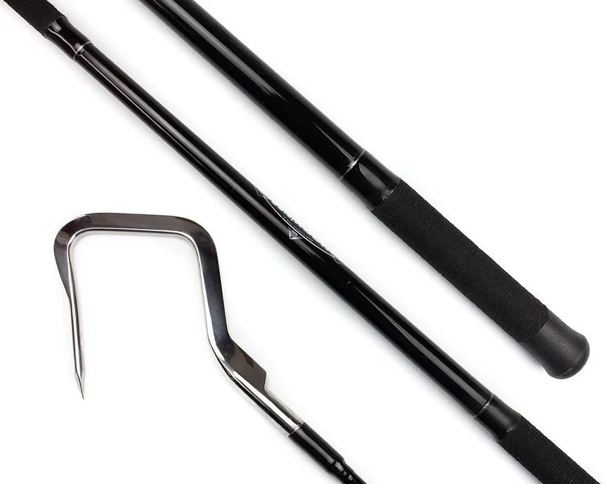 Hook'em Cast 100mm Diamond Head Fixed Gaff 1600mm