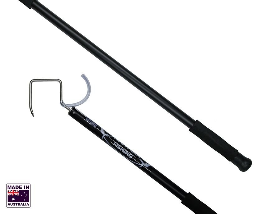 Hook'em Diamond Aluminium Handle Light/Medium Fixed Gaff 1600mm