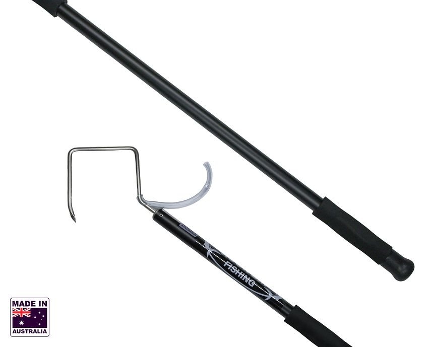 Hook'em Diamond Aluminium Handle Medium Fixed Gaff 1200mm