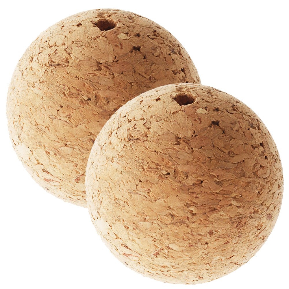 Hook'em Outrigger Cork Ball Stopper 45mm Qty 2