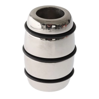 Hook'em Stainless Steel Tag Line Returns Qty 2 Thumbnail Hook'em Stainless Steel Tag Line Returns Qty 2