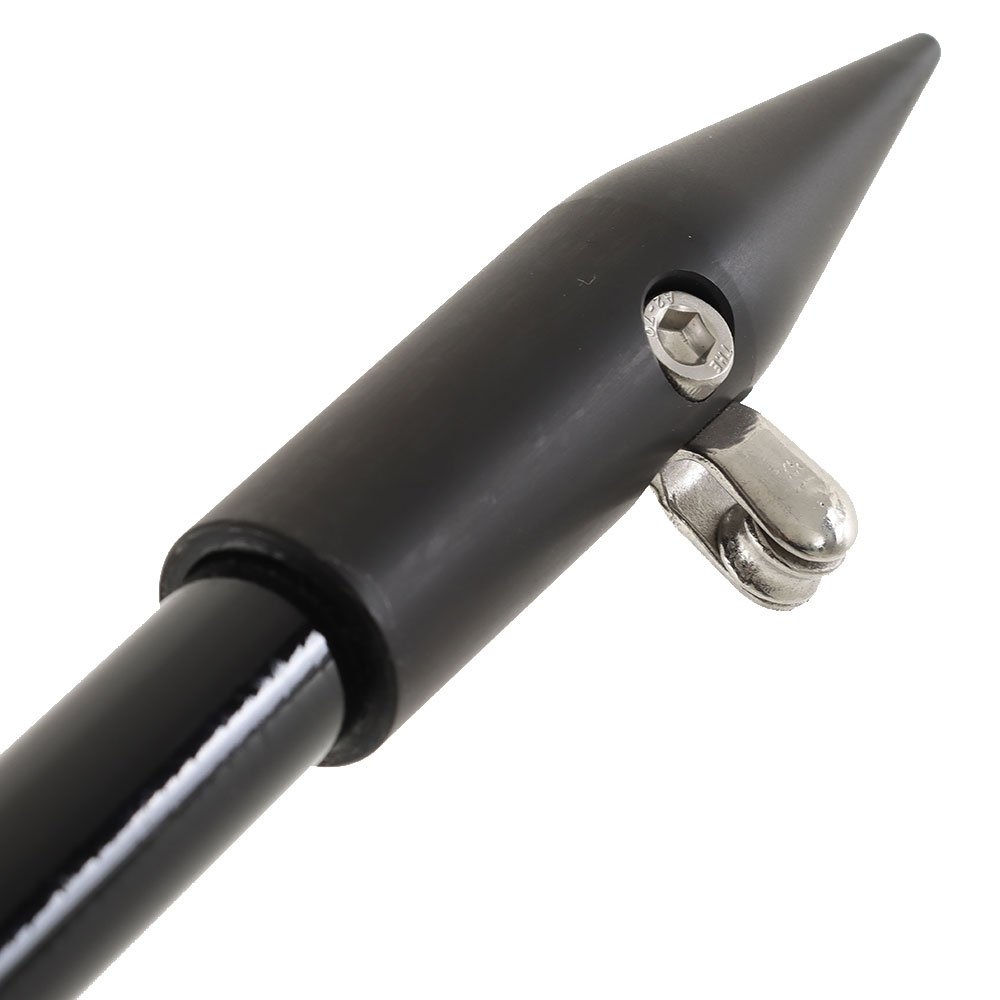 Hook’em Black Shotgun Bent Outrigger Pole 3m