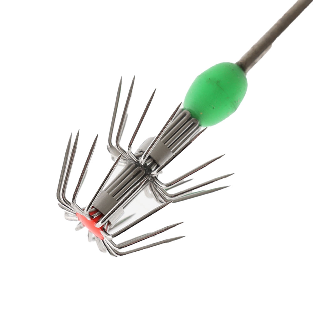 Hook'em Metal Squid Jig Spike Pole 152mm Qty 5