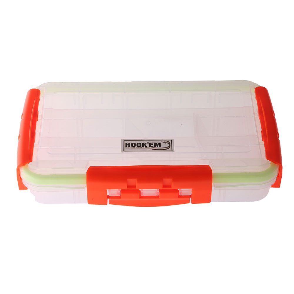 Hook'em Waterproof Tackle Box Small