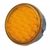Hella Marine 83mm Round LED Multi-flash Signal Lamp Amber