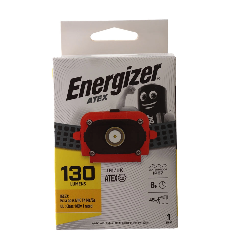 Energizer ATEX Waterproof Shockproof LED Headlamp Energizer ATEX Waterproof Shockproof LED Headlamp