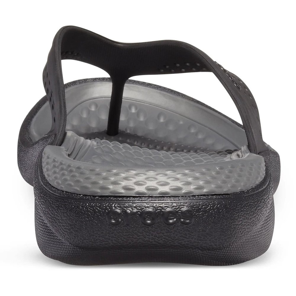 Crocs Literide Flip Jandals Black/Slate Grey Mens US10 / Womens US12