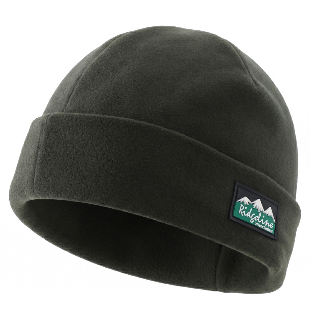 Ridgeline Polar Fleece Adult Beanie Olive