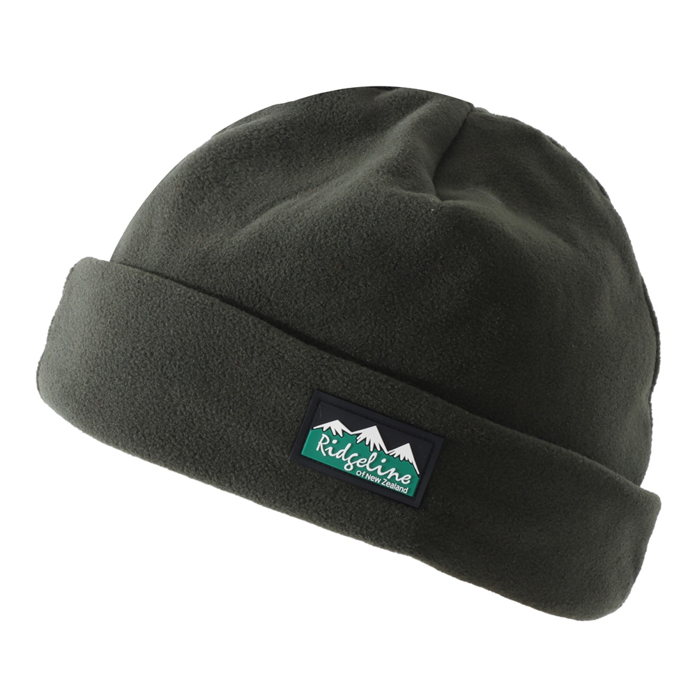 Ridgeline Polar Fleece Adult Beanie Olive