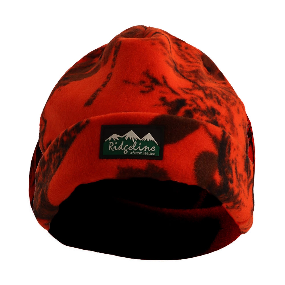 Ridgeline Polar Fleece Adult Beanie Blaze Camo
