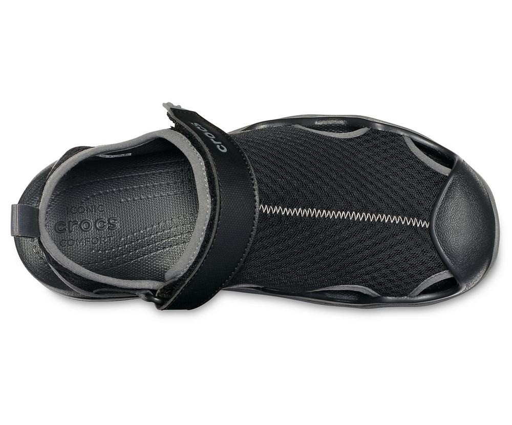Crocs Swiftwater Mesh Deck Mens Sandals