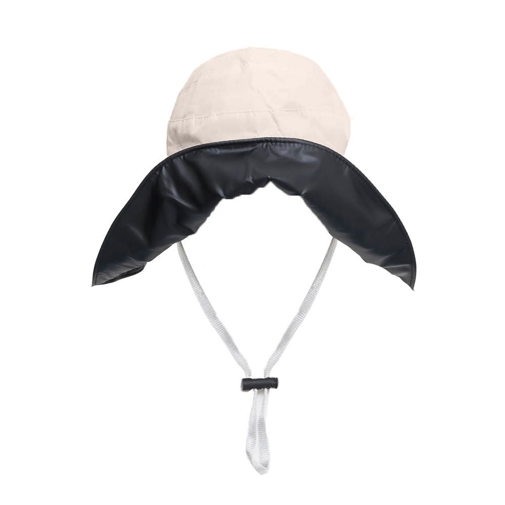 Foldable Fisherman’s Wide Brim Hat Beige