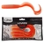 Catch Black Label Livies Curly Tail Soft Bait 6in Glowing Gurnard Glow Qty 4