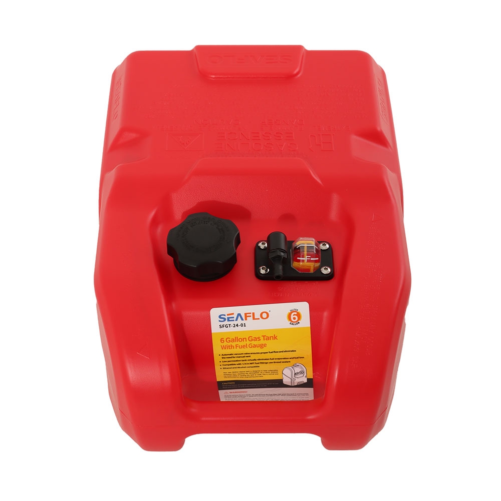 Seaflo Portable Fuel Tank with Gauge 24L