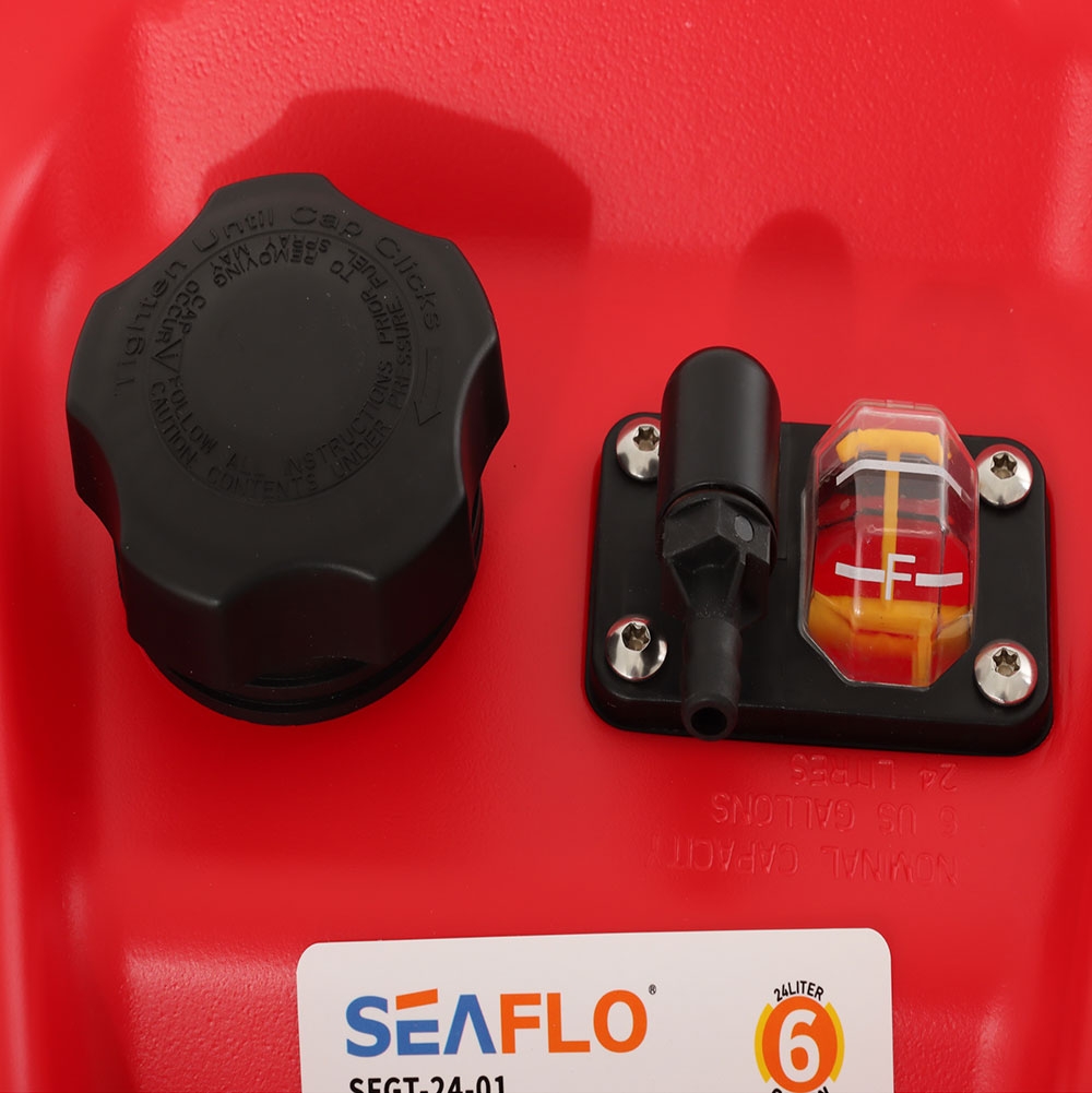 Seaflo Portable Fuel Tank with Gauge 24L