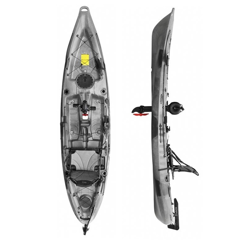 Seaflo Pedal Pro 375 Fishing Kayak Camo - Returned Item - used once