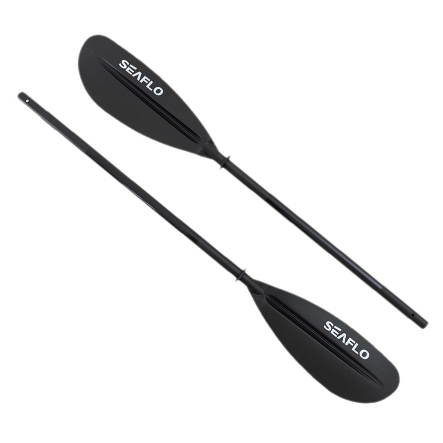 Seaflo Aluminium Shaft Kayak Paddle 230cm 2pc Black