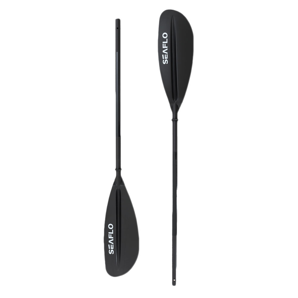 Seaflo Aluminium Shaft Kayak Paddle 230cm 2pc Black