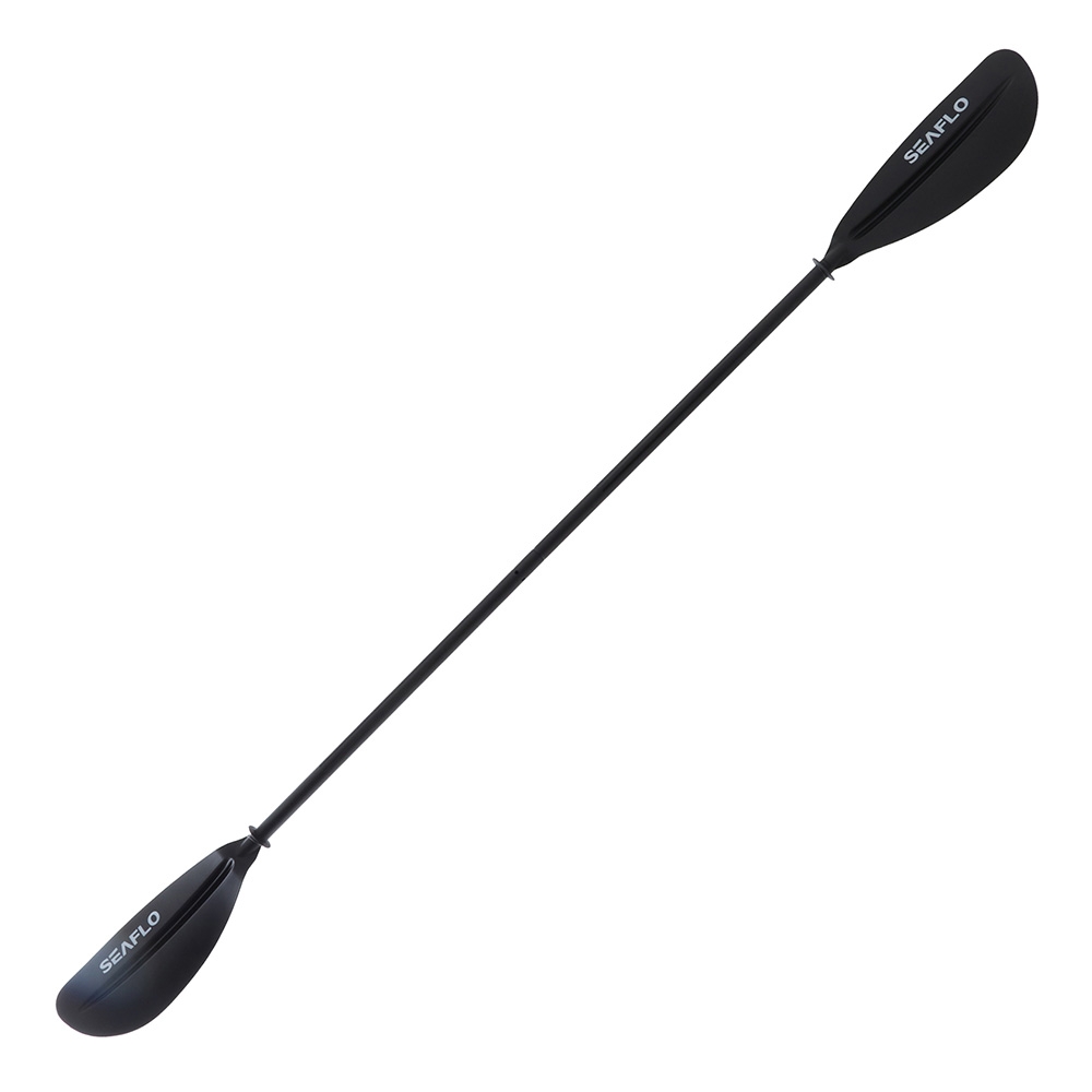 Seaflo Aluminium Shaft Kayak Paddle 230cm 2pc Black