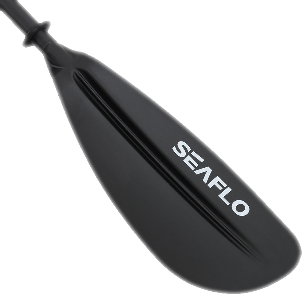 Seaflo Aluminium Shaft Kayak Paddle 230cm 2pc Black