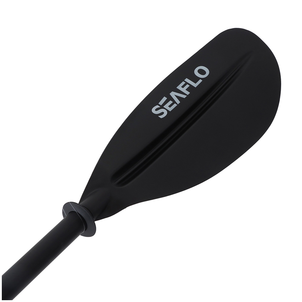 Seaflo Aluminium Shaft Kayak Paddle 230cm 2pc Black