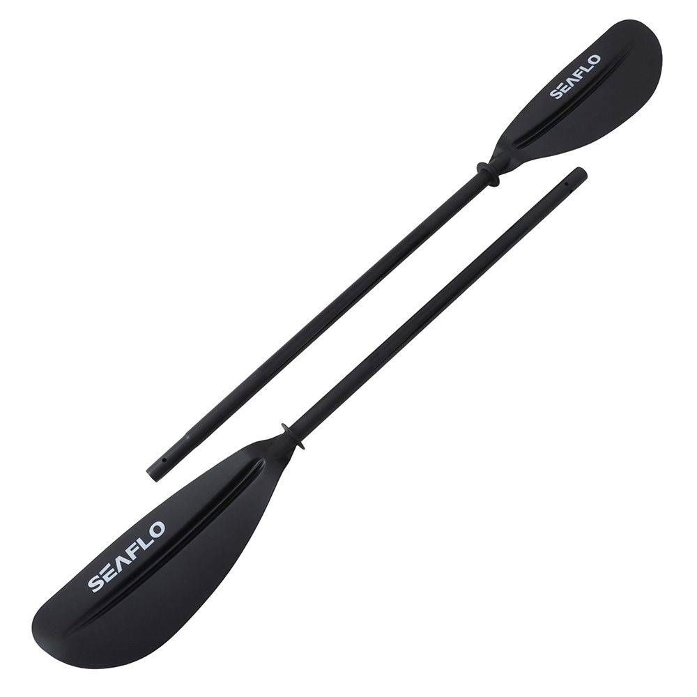 Seaflo Aluminium Shaft Kayak Paddle 230cm 2pc Black