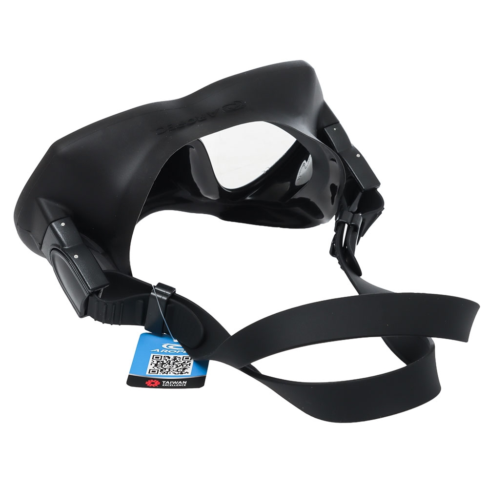 Aropec Basalt Single Lens Frameless Dive Mask
