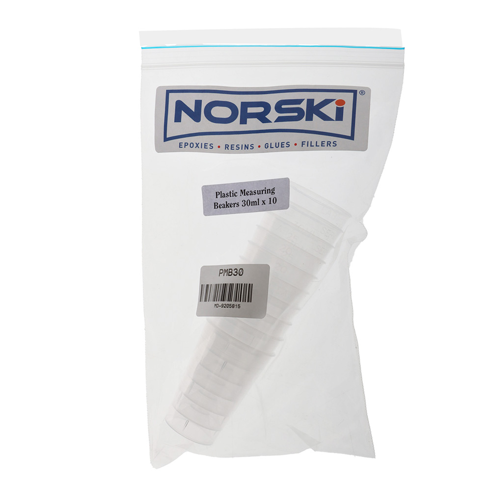 Norski Plastic Measuring Cup 30ml Qty 10