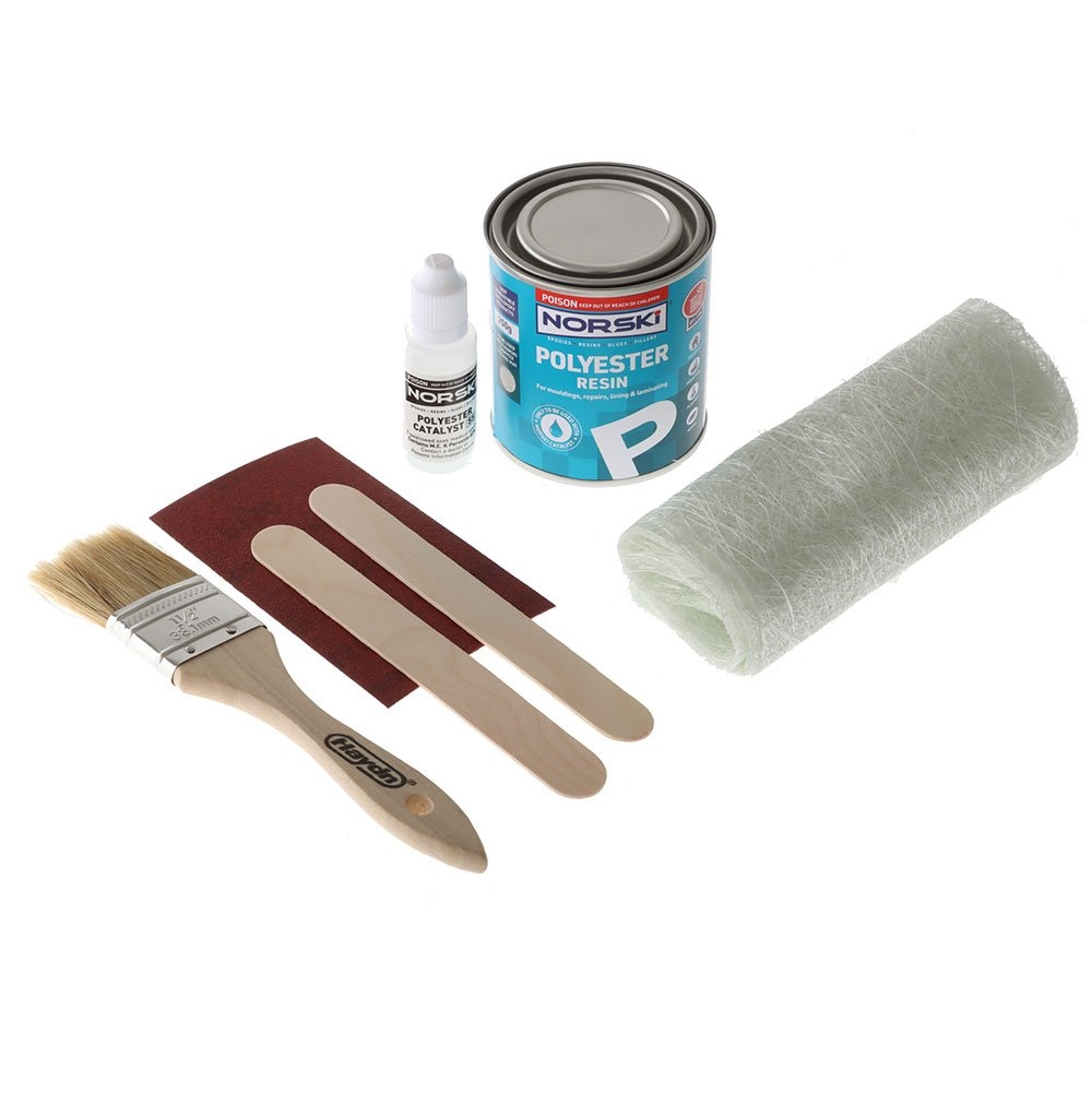 Norski No. 1 Polyester Fibreglass Repair Kit Small