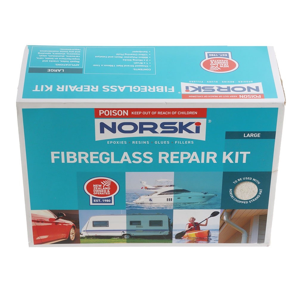 Norski No. 2 Polyester Fibreglass Repair Kit Large