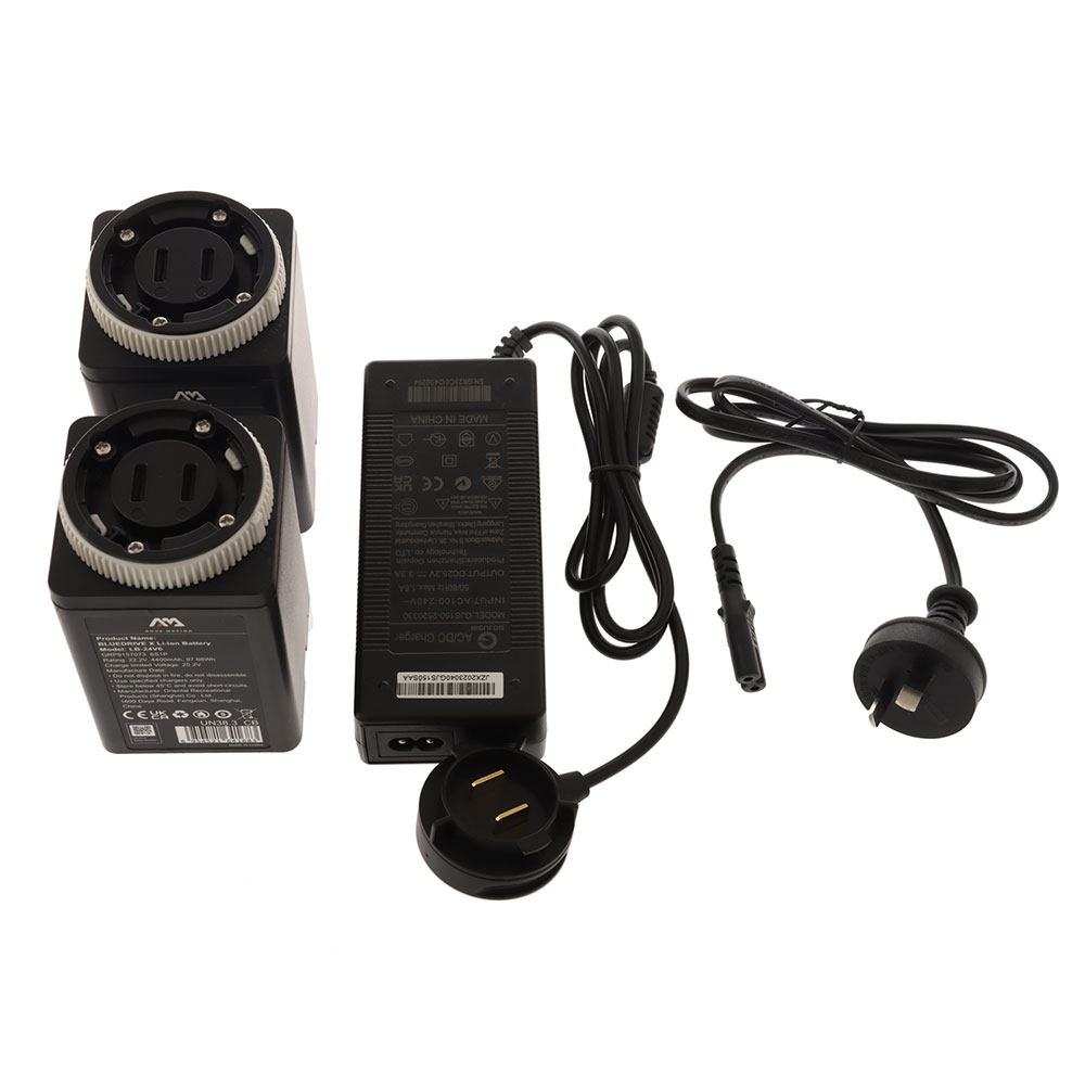 Aqua Marina BlueDrive X PRO - Electric Kayak Paddle Board Motor and Sea Scooter - Double Battery