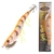 Feile Shrimp Glow Squid Jig with Soft Legs Size 3.5 17g  Orange