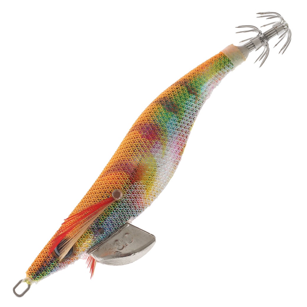 Feile Reflective Super Glow Squid Jig Size 3.0 15g Natural
