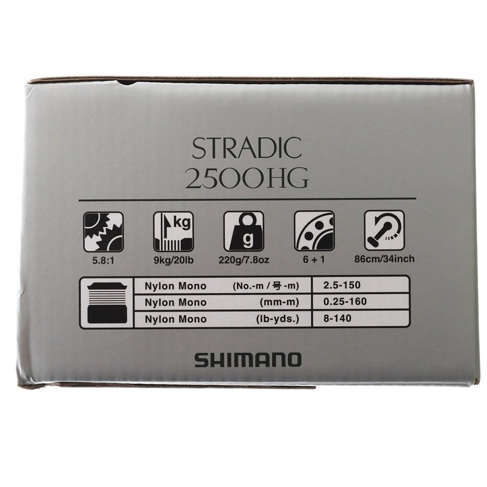 Shimano Stradic 2500FM HG Stream Flight XT Light Spin Combo 7ft 2-5kg 4pc