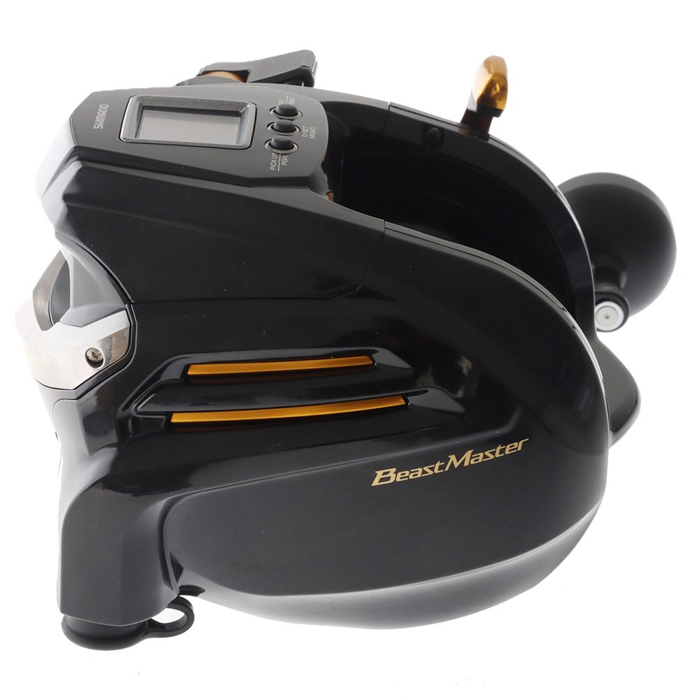 Shimano Beastmaster 9000B Status Blue Water Power Assist Electric Drone Combo 8ft 24-37kg 3pc