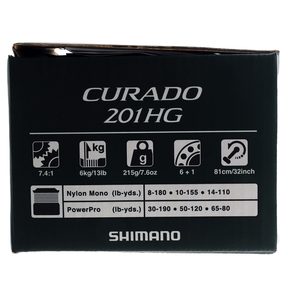 Shimano 23 Curado 201HG Lefthand Baitcast Reel